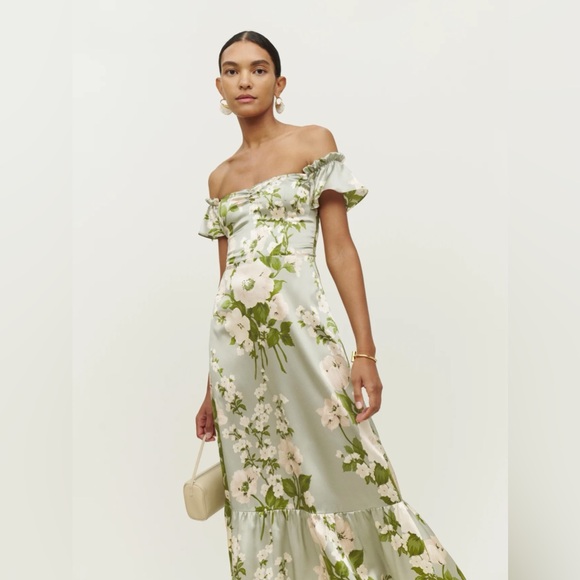 Reformation Sianna Silk Dress - Picture 4 of 5